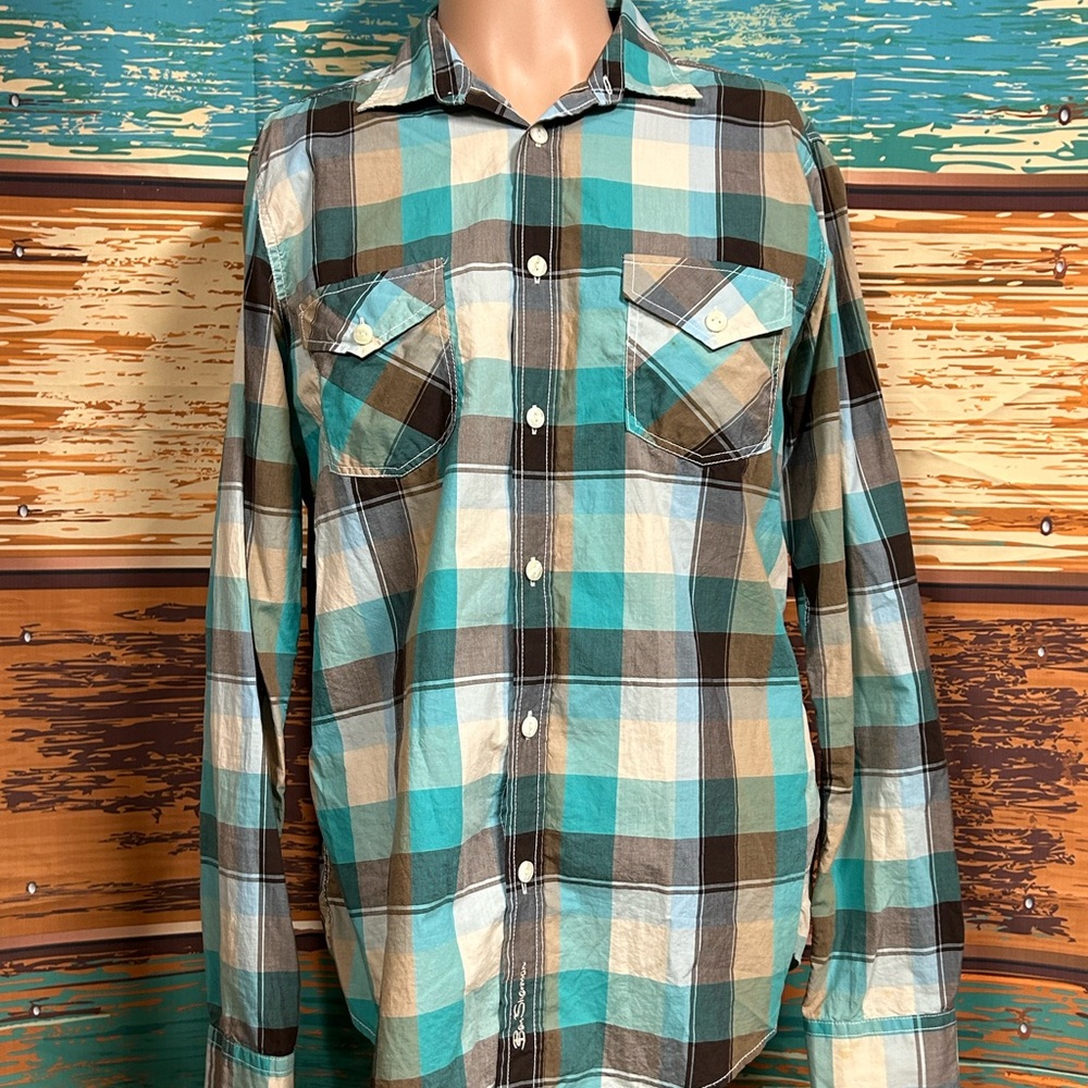 Ben Sherman Western Button Down Size Medium